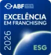 Selo Excelência em Franchising ABF 2026 com Prêmio ESG